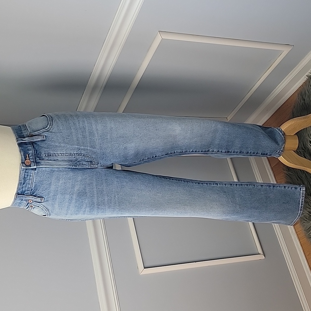 J.CREW‎ Vintage Straight AR009 Light Wash Mid Rise Straight Leg Denim Jeans 30